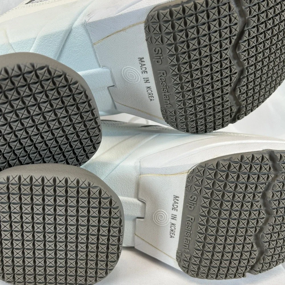 Z-Coil Freedom Classic-SR White Grey Spring Orthopedic Shoes Womens 10